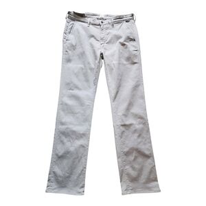 Edwin Otis Chino Pants in Stone Slim Straight Fit Stretch Made in USA NEW